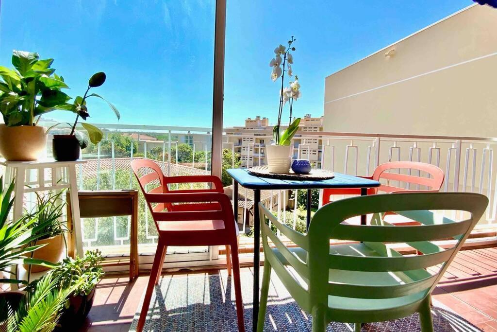 Superbe 4 Couchages Avec Terrasse - Clim - 50M De La Mer Saint-Raphaël Extérieur photo